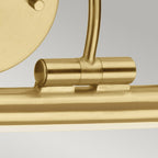 Alton Classic Large LED Picture Light In Brushed Brass Finish ALTON-PL-L-BB