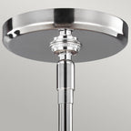 Paulson 3 Light Ceiling Pendant Light In Polished Chrome Finish FE-PAULSON-3P