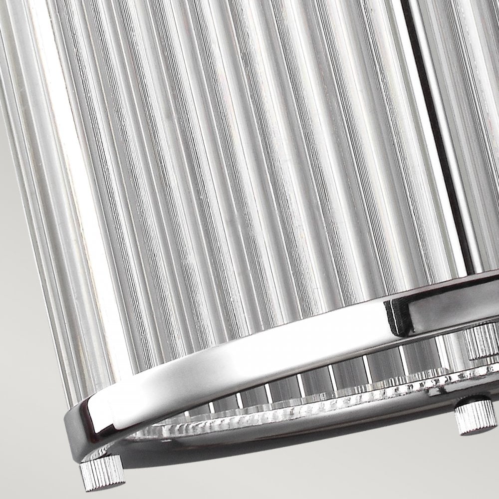 Paulson 3 Light Ceiling Pendant Light In Polished Chrome Finish FE-PAULSON-3P