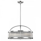 Paulson Large Ceiling Pendant Light In Polished Chrome Finish FE-PAULSON-6P
