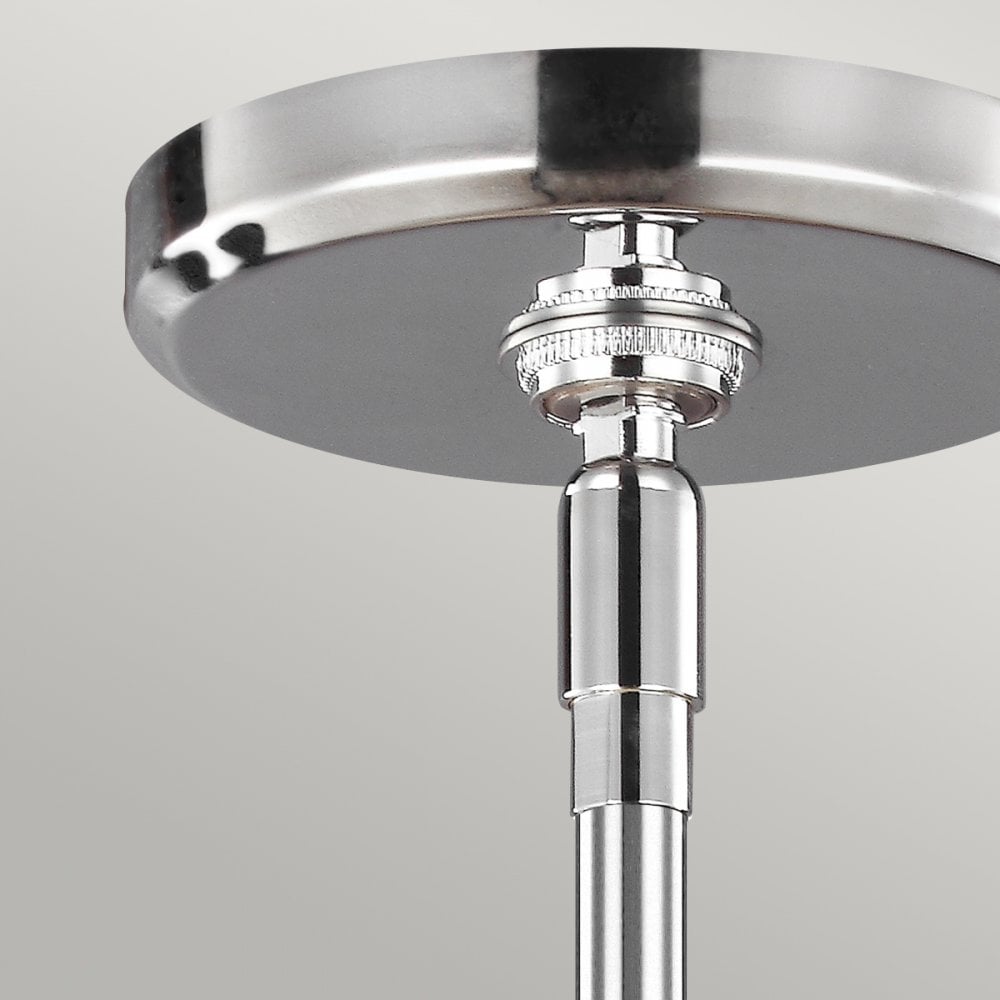 Paulson Large Ceiling Pendant Light In Polished Chrome Finish FE-PAULSON-6P