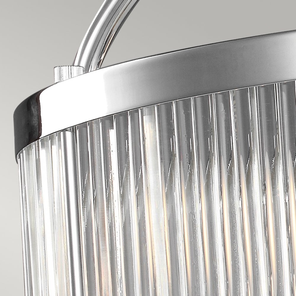 Paulson Large Ceiling Pendant Light In Polished Chrome Finish FE-PAULSON-6P