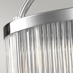 Paulson Large Ceiling Pendant Light In Polished Chrome Finish FE-PAULSON-6P