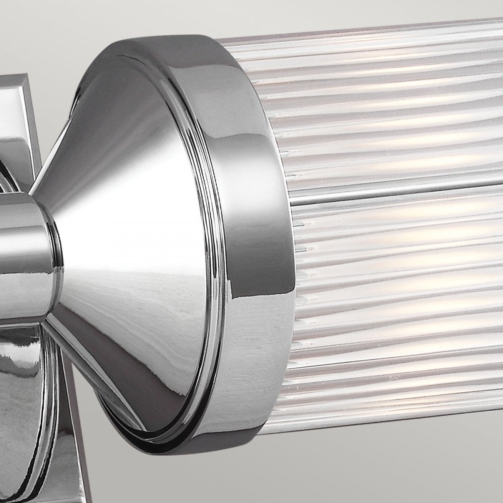 Paulson Twin Wall Light In Polished Chrome Finish FE-PAULSON2