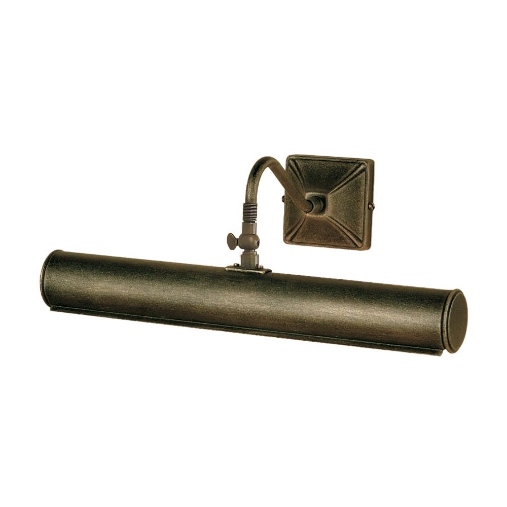 PL1-20-BLK-GOLD Medium black gold iron picture light