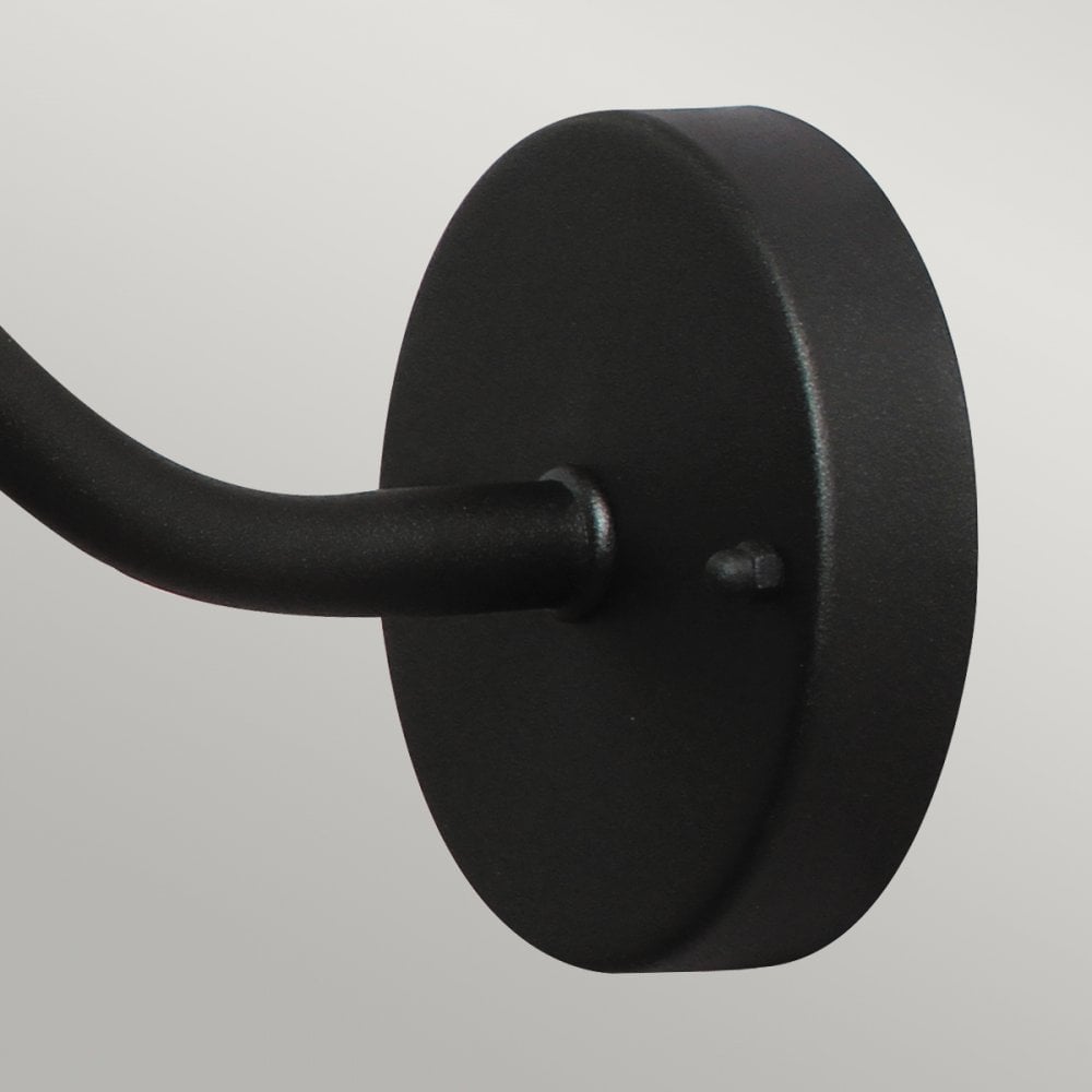 Klampenborg Outdoor Wall Lantern In Matt Black Finish IP44 KLAMPENBORG-BK