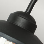 Klampenborg Outdoor Wall Lantern In Matt Black Finish IP44 KLAMPENBORG-BK