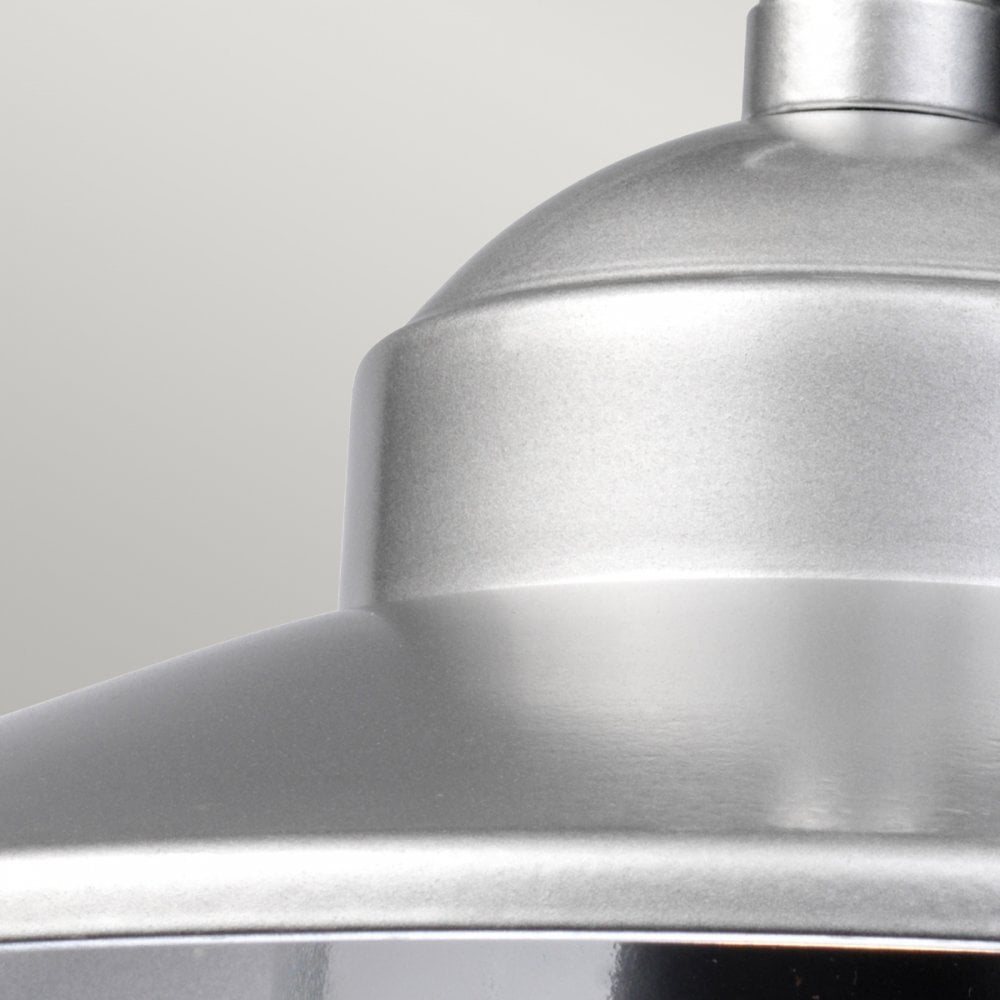Scandinavian Collection Outdoor Ceiling Light In Silver Finish IP44 KLAMPENBORG8