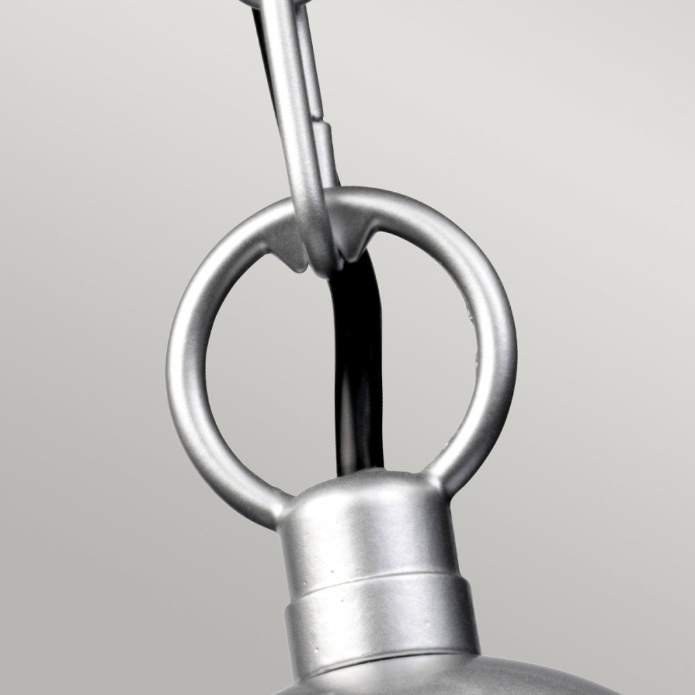 Scandinavian Collection Outdoor Ceiling Light In Silver Finish IP44 KLAMPENBORG8