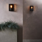 Homefield Stylish Outdoor Wall Light In Bronze Finish IP44 1095029
