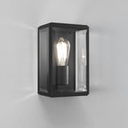 Homefield Stylish Outdoor Wall Light In Black Finish IP44 1095041