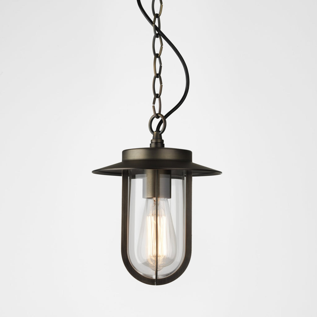 Montparnasse Outdoor Ceiling Lantern In Bronze Finish IP44 1096010