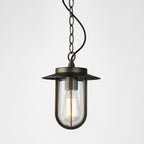 Montparnasse Outdoor Ceiling Lantern In Bronze Finish IP44 1096010