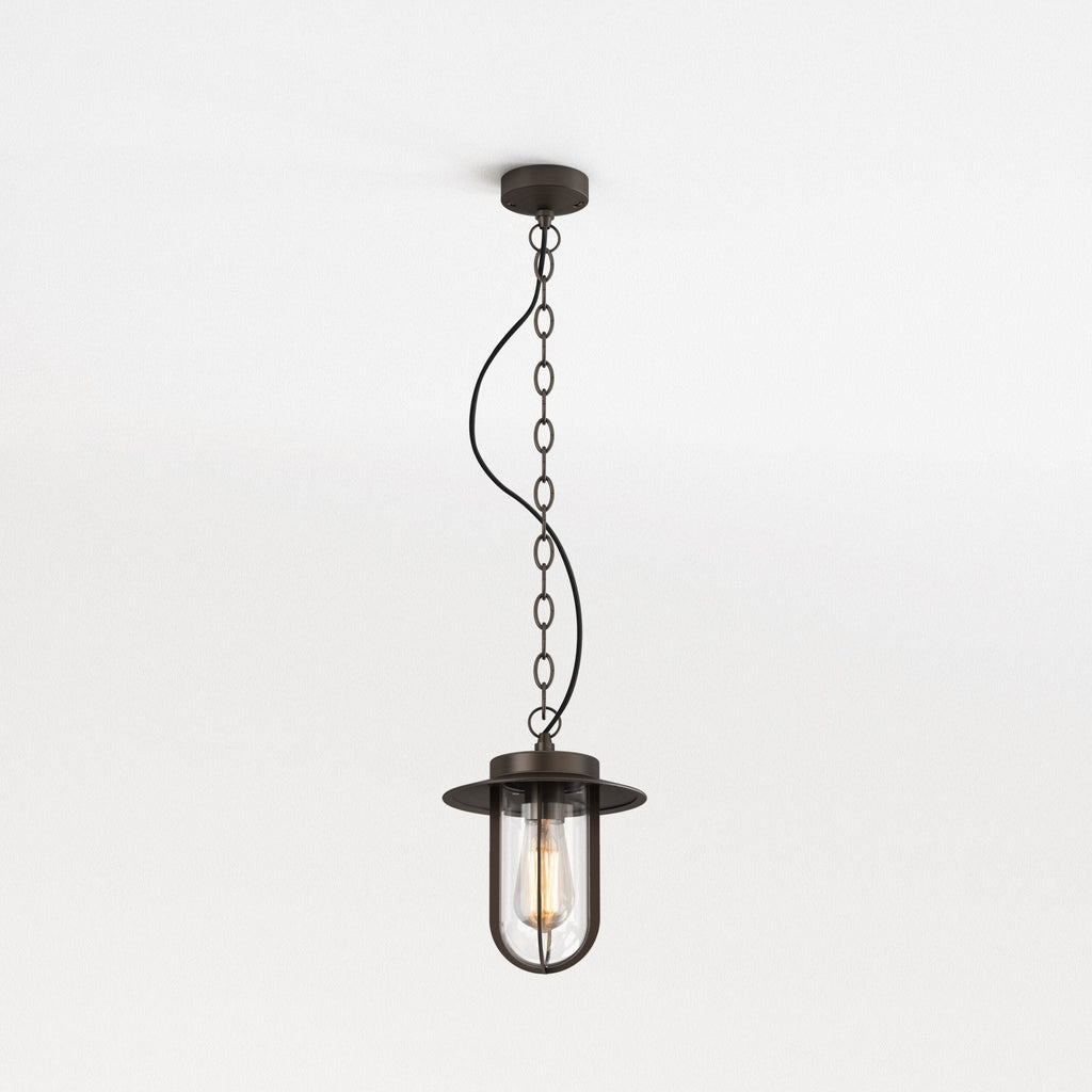 Montparnasse Outdoor Ceiling Lantern In Bronze Finish IP44 1096010