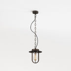 Montparnasse Outdoor Ceiling Lantern In Bronze Finish IP44 1096010