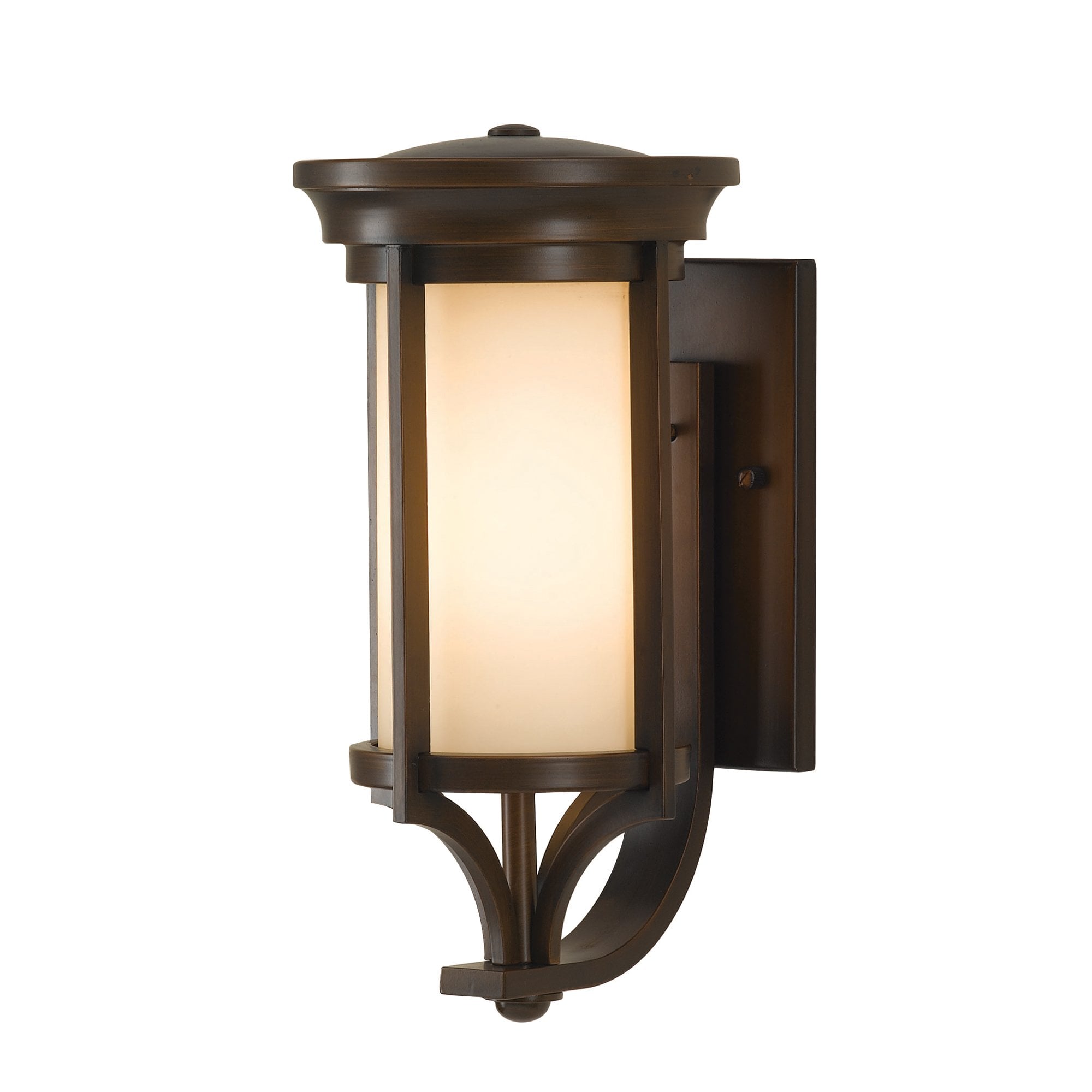 Merrill Outdoor Small Wall Lantern In Heritage Bronze Finish FE-MERRILL1-S