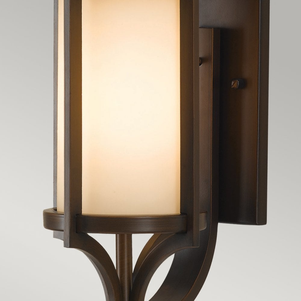 Merrill Outdoor Small Wall Lantern In Heritage Bronze Finish FE-MERRILL1-S