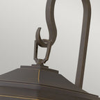 Bromley Outdoor Large Wall Lantern In Oil Rubbed Bronze Finish HK-BROMLEY2-L