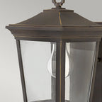 Bromley Outdoor Small Wall Lantern In Oil Rubbed Bronze Finish HK-BROMLEY2-S