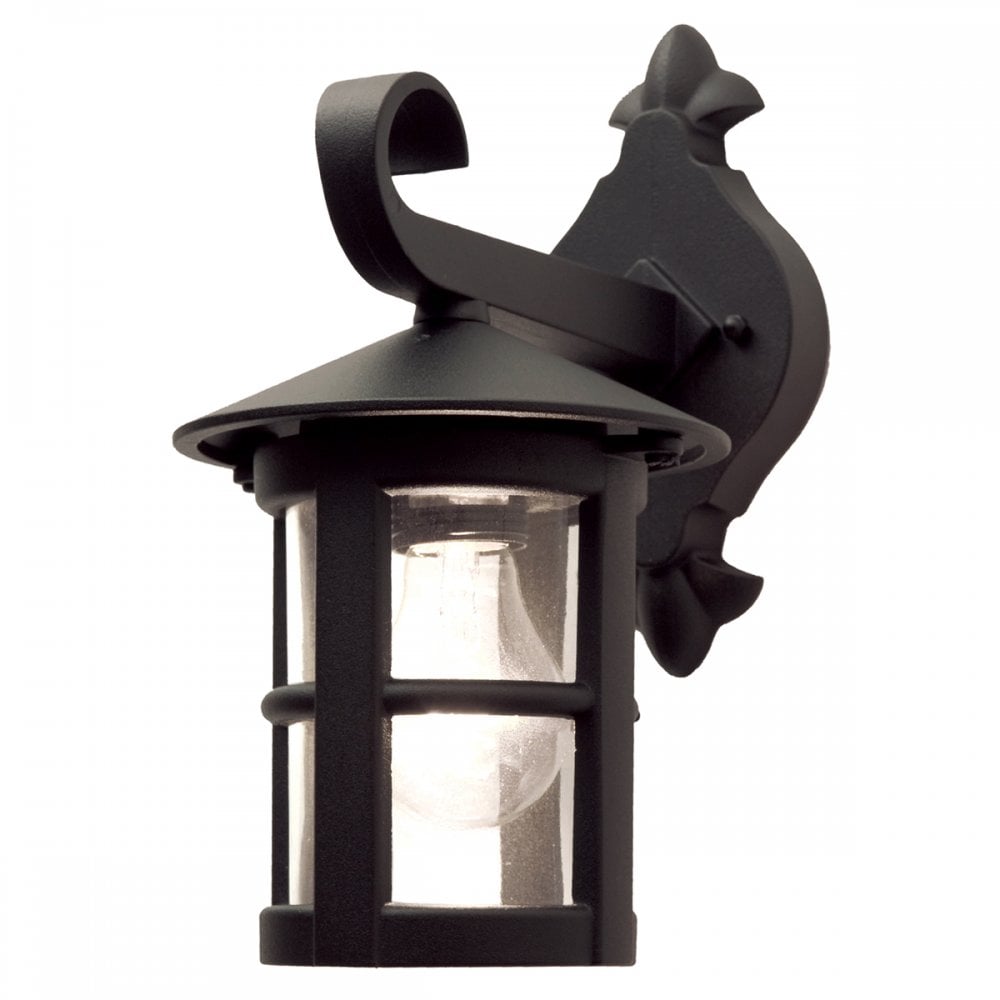 BL21 Hereford, black, exterior wall lantern, IP43