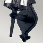 BL10-BLACK Hereford Up Light Exterior Wall Lantern IP23