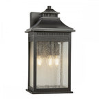 Livingston Outdoor Large Wall Lantern In Imperial Bronze Finish QZ-LIVINGSTON2-L