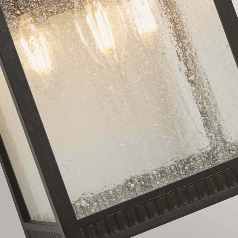 Livingston Outdoor Large Wall Lantern In Imperial Bronze Finish QZ-LIVINGSTON2-L