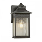 Livingston Outdoor Small Wall Lantern In Imperial Bronze Finish QZ-LIVINGSTON2-S
