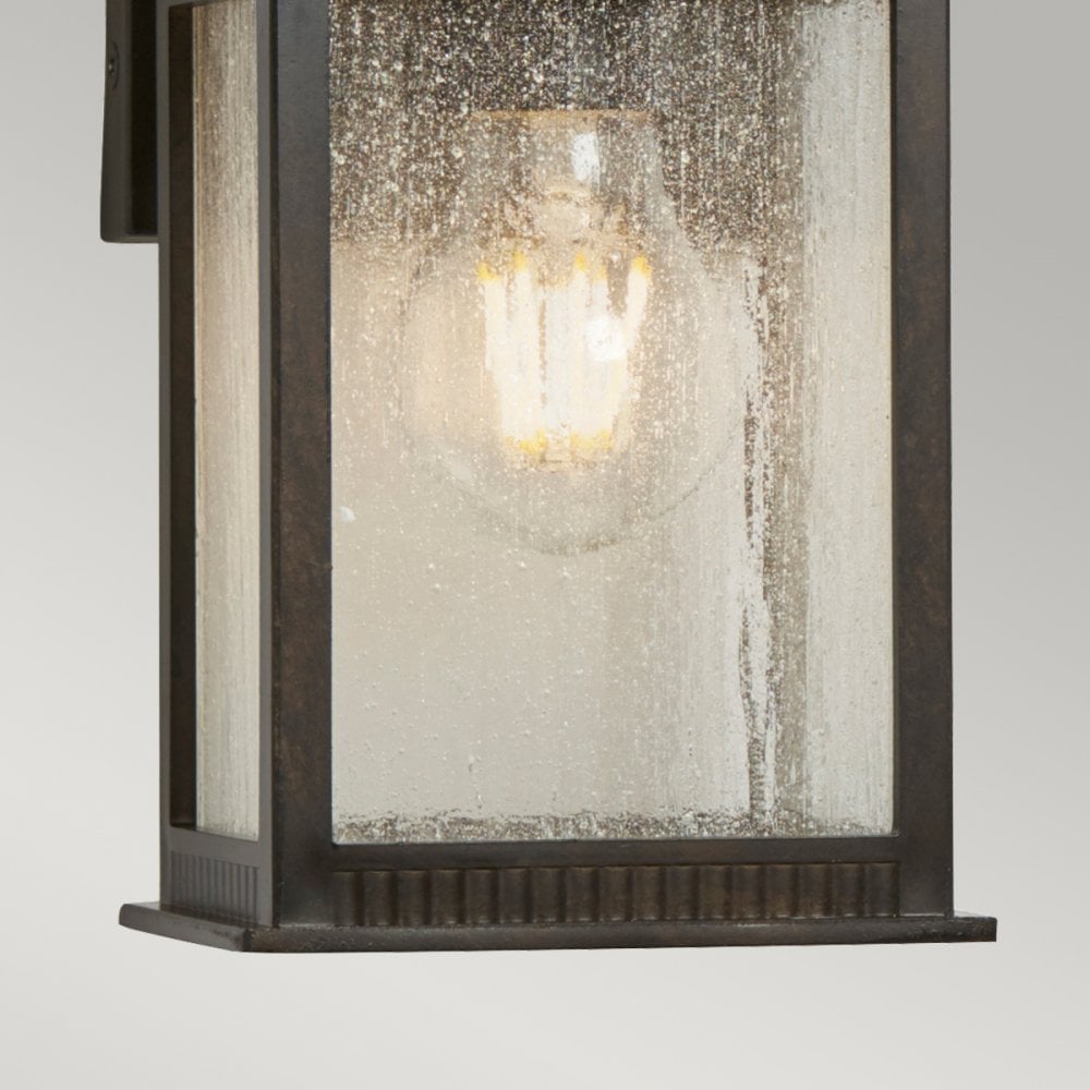 Livingston Outdoor Small Wall Lantern In Imperial Bronze Finish QZ-LIVINGSTON2-S