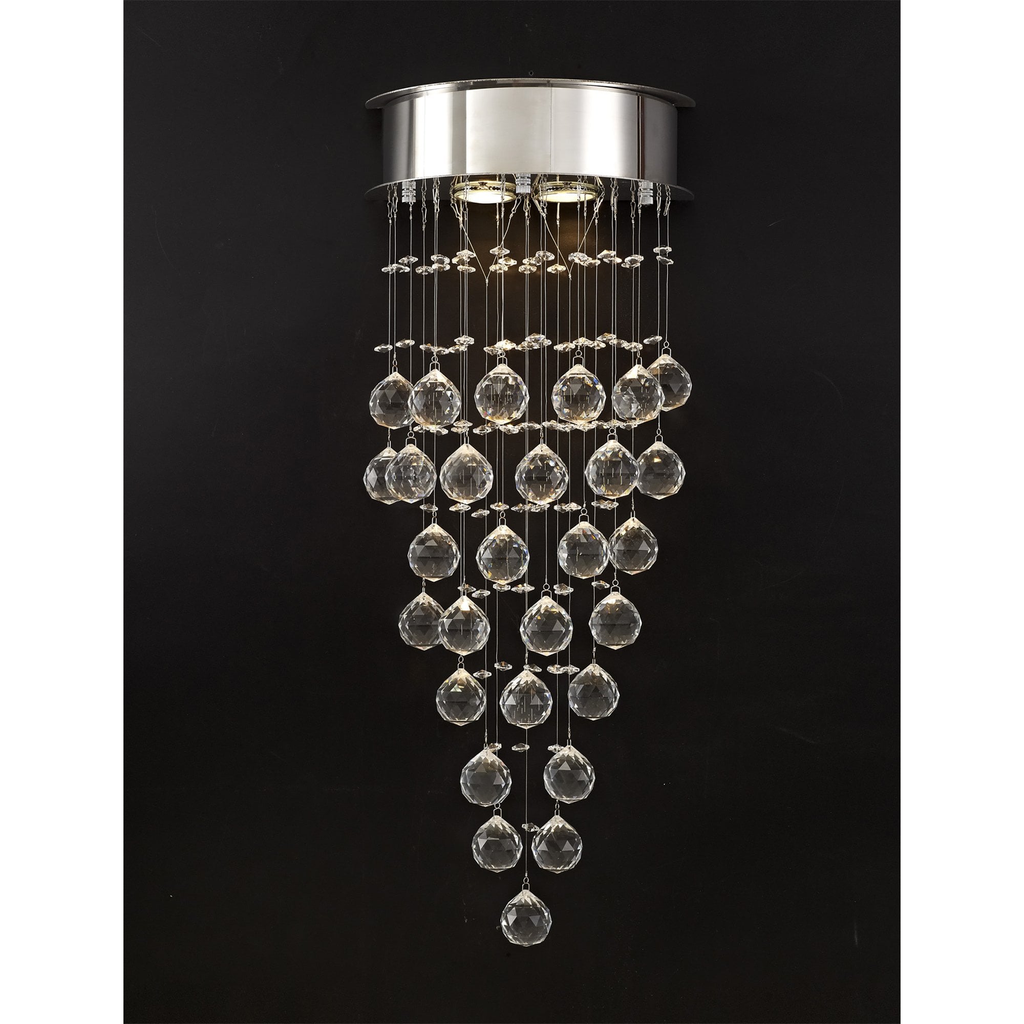 IL30786 Colorado 2 Light Crystal Wall Lamp