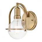Somerset Wall Light In Heritage Brass Finish QN-SOMERSET1-C-HB