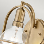 Somerset Wall Light In Heritage Brass Finish QN-SOMERSET1-C-HB