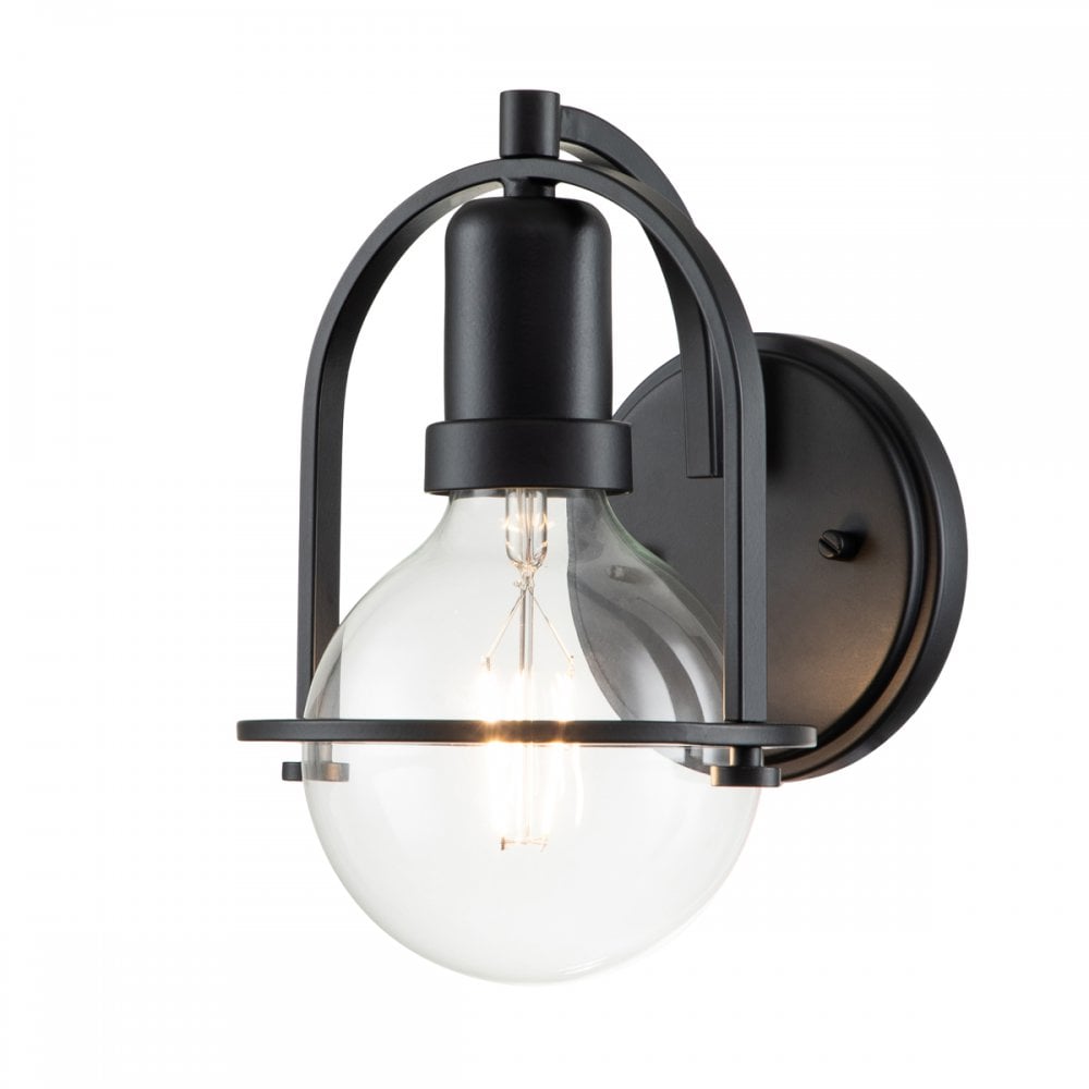 Somerset Wall Light In Black Finish QN-SOMERSET1-C-BK