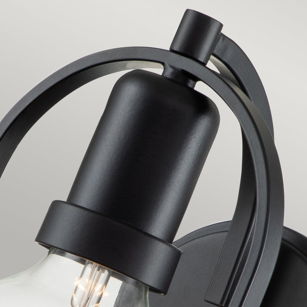 Somerset Wall Light In Black Finish QN-SOMERSET1-C-BK