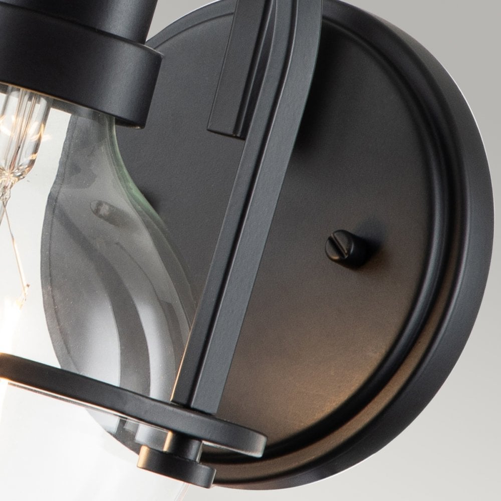 Somerset Wall Light In Black Finish QN-SOMERSET1-C-BK
