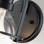 Somerset Wall Light In Black Finish QN-SOMERSET1-C-BK