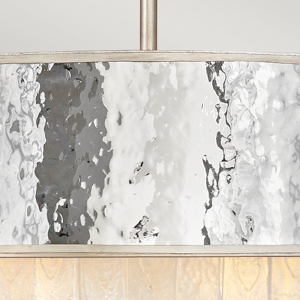 Reverie 8 Light Ceiling Pendant In Steel and Champagne Gold QN-REVERIE-8P-CPG