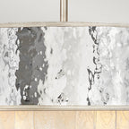 Reverie 8 Light Ceiling Pendant In Steel and Champagne Gold QN-REVERIE-8P-CPG
