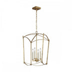 Thayer Classic 4 Light Ceiling Light In Antique Gild Finish QN-THAYER-4P-ADB