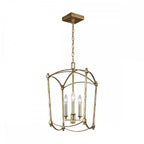 Thayer Classic 3 Light Ceiling Light In Antique Gild Finish QN-THAYER-3P-ADB