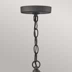 Lakehouse Outdoor Ceiling Lantern In Aged Zinc And Driftwood Grey Finish QN-LAKEHOUSE8-S-DZ