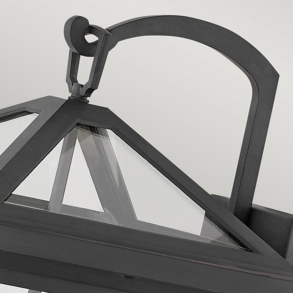 Alford Place Large Wall Lantern In Museum Black Finish QN-ALFORD-PLACE2-L-MB