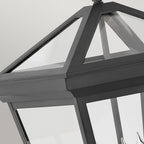 Alford Place Large Wall Lantern In Museum Black Finish QN-ALFORD-PLACE2-L-MB