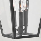 Alford Place Large Wall Lantern In Museum Black Finish QN-ALFORD-PLACE2-L-MB