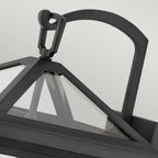 Alford Place Medium Wall Lantern In Museum Black Finish QN-ALFORD-PLACE2-M-MB