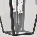 Alford Place Medium Wall Lantern In Museum Black Finish QN-ALFORD-PLACE2-M-MB