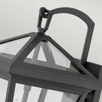 Alford Place Small Wall Lantern In Museum Black Finish QN-ALFORD-PLACE2-S-MB