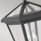 Alford Place Small Wall Lantern In Museum Black Finish QN-ALFORD-PLACE2-S-MB