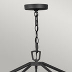 Alford Place Indoor Or Outdoor Pendant Light QN-ALFORD-PLACE-4P-MB