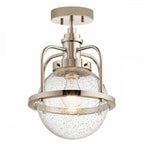 Triocent Dual Mount Ceiling Light In Polished Nickel Finish QN-TRIOCENT-P-PN